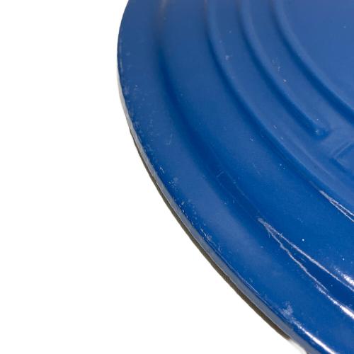 LE CREUSET (ルクルーゼ) 両手鍋 27cm ブルー ココット・オーバル