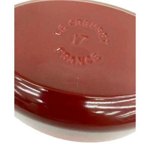 LE CREUSET (ルクルーゼ) 両手鍋 17cm レッド ココット・オーバル