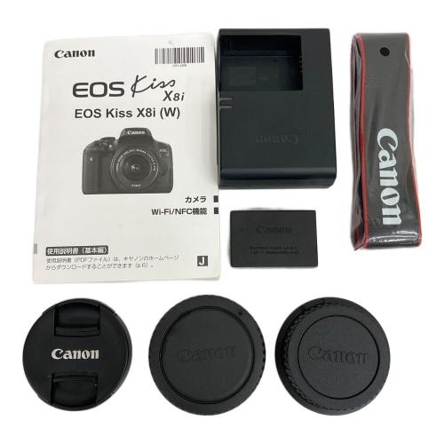 CANON (キヤノン) デジタル一眼レフカメラ EOS KISS X8i ダブルズームキット
