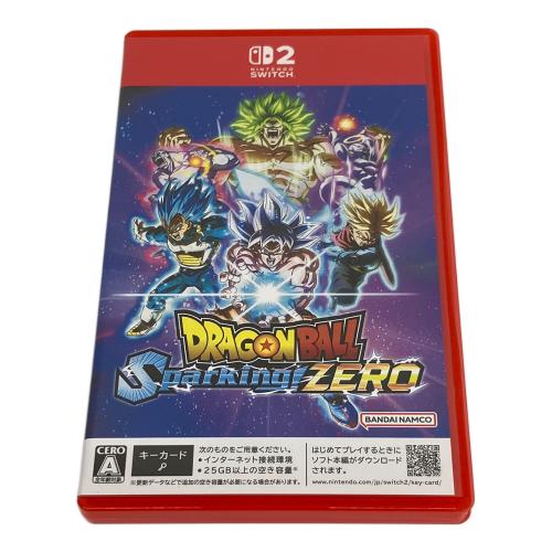 バンダイナムコ DRAGONBALL Sparking ZERO Nintendo Switch2用ソフト CERO A (全年齢対象)
