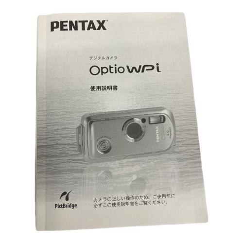 PENTAX (ペンタックス) コンパクトデジタルカメラ PENTAX Optio WPi