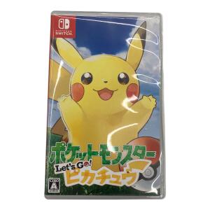 任天堂 (ニンテンドウ) ポケットモンスター Let's Go! ピカチュウ Nintendo Switch用ソフト CERO A (全年齢対象)