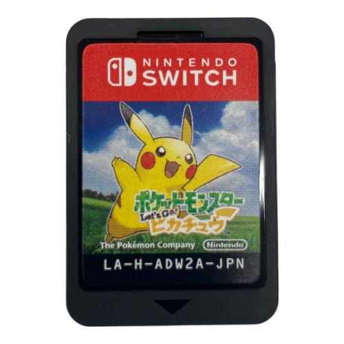 任天堂 (ニンテンドウ) ポケットモンスター Let's Go! ピカチュウ Nintendo Switch用ソフト CERO A (全年齢対象)