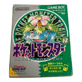 Nintendo (ニンテンドー) ポケットモンスター緑 ゲームボーイ用ソフト 00A -