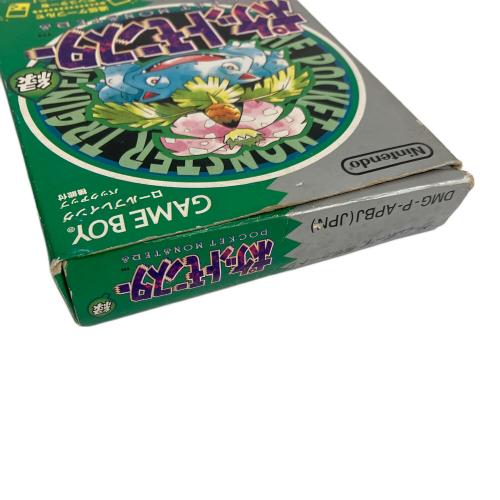 Nintendo (ニンテンドー) ポケットモンスター緑 ゲームボーイ用ソフト 00A -