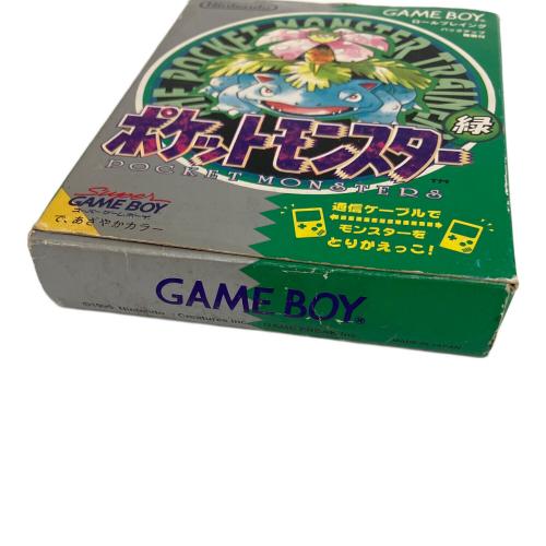 Nintendo (ニンテンドー) ポケットモンスター緑 ゲームボーイ用ソフト 00A -