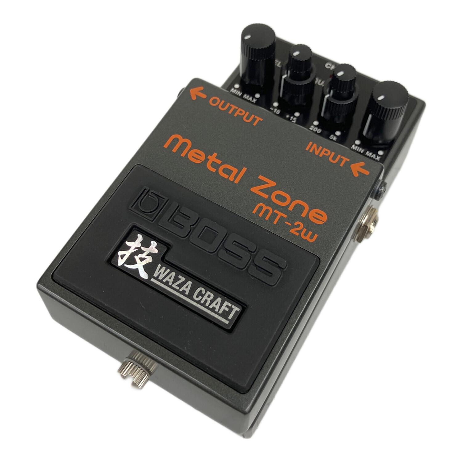 BOSS (ボス) エフェクター mt-2w wazacraft metal Zone｜トレファクONLINE