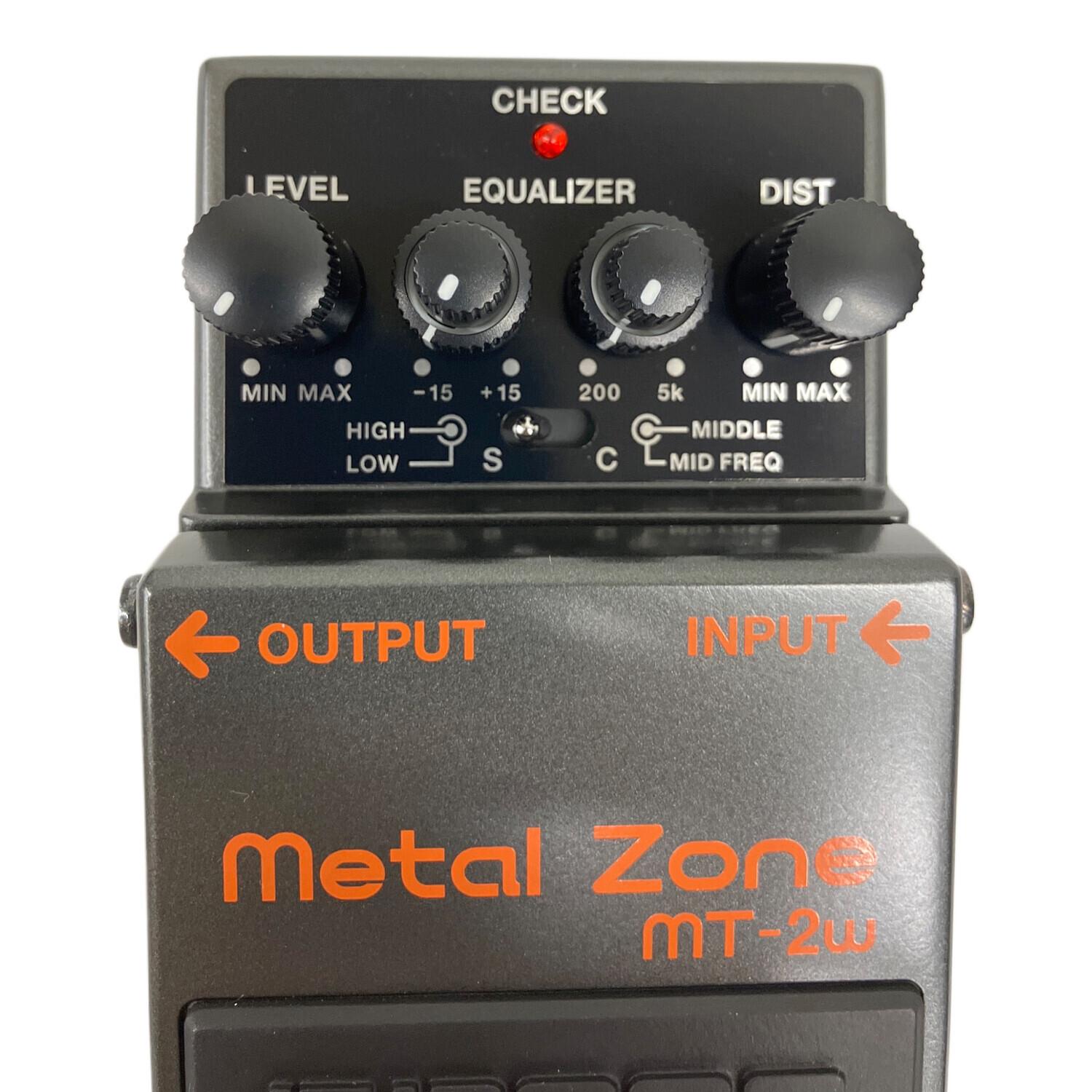 【新品・未使用】BOSS WazaCraft l Zone MT-2W BOSS (ボス) エフェクター mt-2w wazacraft metal Zone｜トレファクONLINE