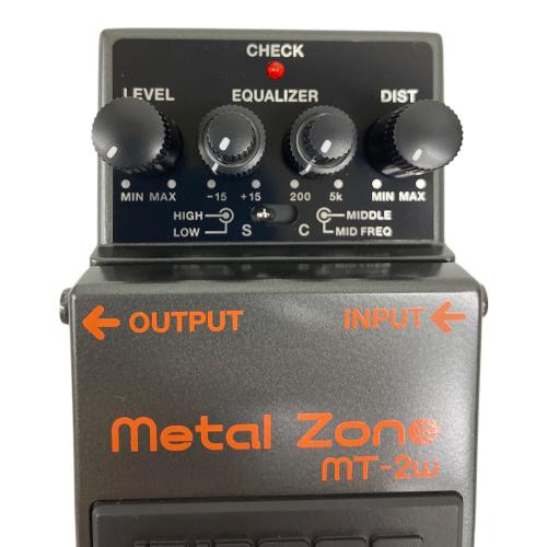 BOSS (ボス) エフェクター mt-2w wazacraft metal Zone｜トレファクONLINE