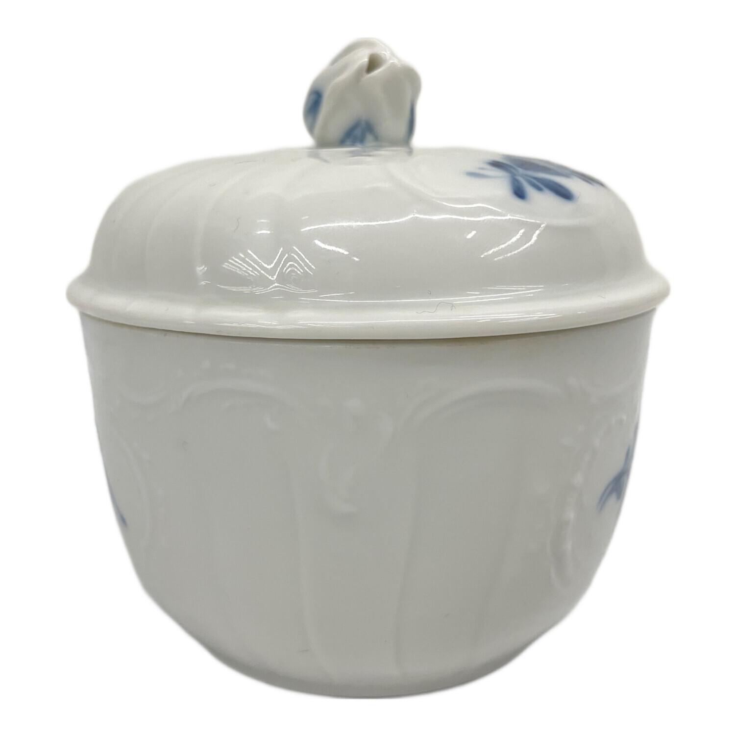 ⑨【ロイヤルコペンハーゲン】ブルーフラワー カーブ トレー✨シュガーポット 他 ROYAL COPENHAGEN (ロイヤル・コペンハーゲン) シュガーポット ブルー