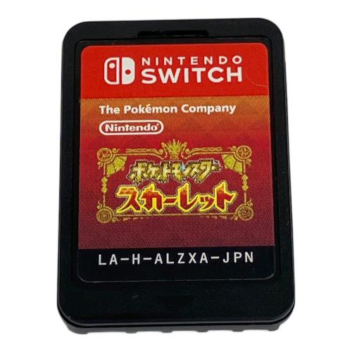 任天堂 (ニンテンドウ) ポケットモンスター スカーレット Nintendo Switch用ソフト CERO A (全年齢対象)