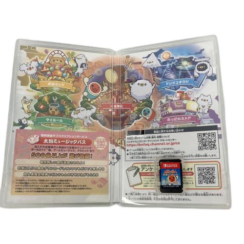 BANDAI (バンダイ) 太鼓の達人 ドンダフルフェスティバル Nintendo Switch用ソフト CERO A (全年齢対象)