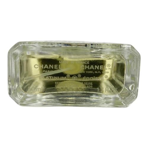 CHANEL (シャネル) オードトワレ 50ml 残量80%-99% PLATINUM EGOISTE