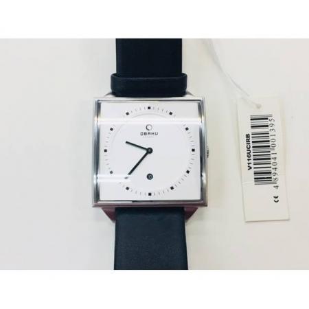 OBAKU 腕時計 ホワイト V116UCIRB クォーツ レザー