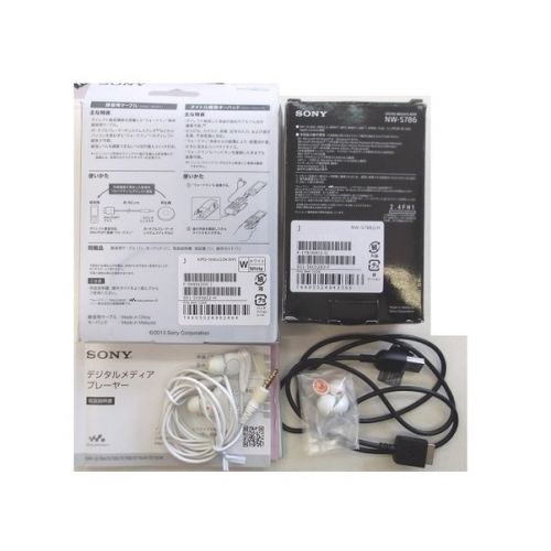 SONY (ソニー) デジタルメディアプレーヤー NW-S786 32GB 2013年発売 nenn 5605283 別売りの録音キット・スピーカー付です