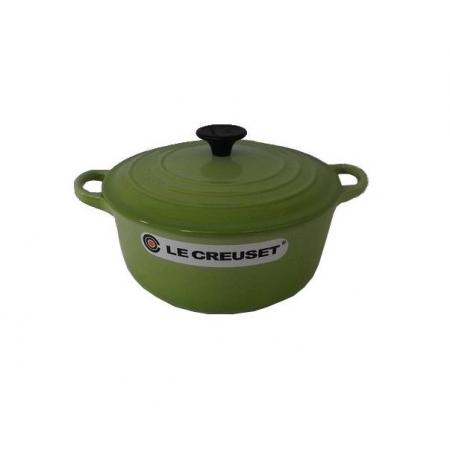 LE CREUSET 両手鍋 ライトグリーン