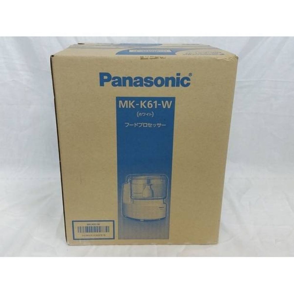 Panasonic フードプロセッサー 未使用品 MK-K61-W｜トレファクONLINE