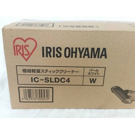 IRIS OHYAMA スティッククリーナー 未使用品 コードレス(充電式) IC-SLDC4 未使用品 50Hz／60Hz