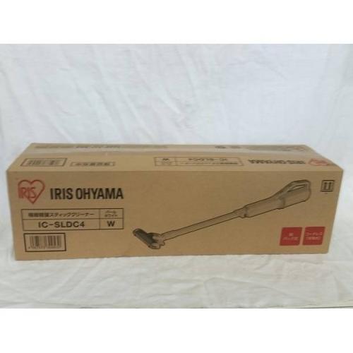 IRIS OHYAMA スティッククリーナー 未使用品 コードレス(充電式) IC-SLDC4 未使用品 50Hz／60Hz