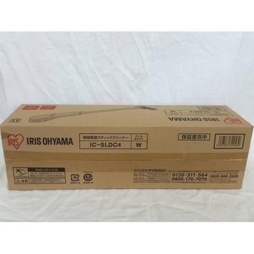 IRIS OHYAMA スティッククリーナー 未使用品 コードレス(充電式) IC-SLDC4 未使用品 50Hz／60Hz