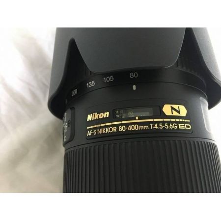 Nikon ズームレンズ AF-S f/4.5-5.6G ED VR 80〜400 mm 5倍望遠ズームレンズ -