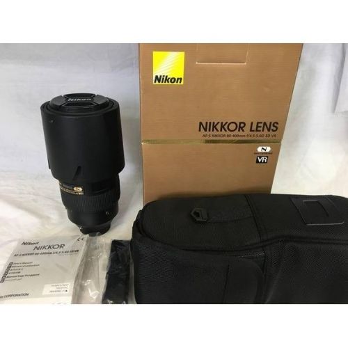 Nikon ズームレンズ AF-S f/4.5-5.6G ED VR 80〜400 mm 5倍望遠ズームレンズ -