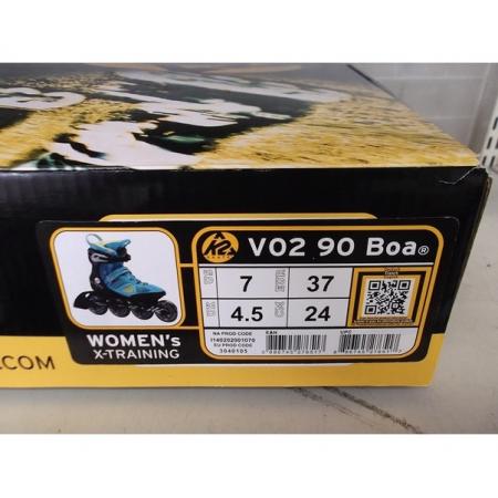 K2 インラインスケート ブルー 未使用品 v02 90 boa
