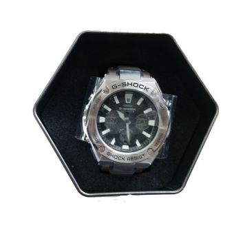 CASIO G-SHOCK 5515/GST-W130L ソーラー充電 レザー