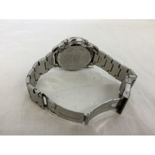 CASIO (カシオ) 電波ソーラーウォッチ LINEAGE LCW-M300 ソーラー充電 ステンレススチール