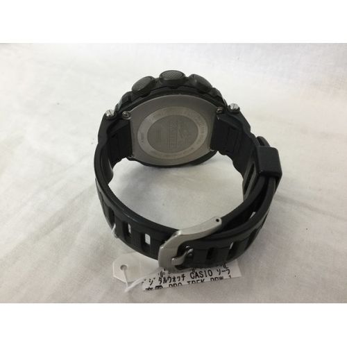 CASIO (カシオ) デジタルウォッチ PRO TREK PRW-1500J ソーラー充電 動作確認済み ラバー PRO TREK