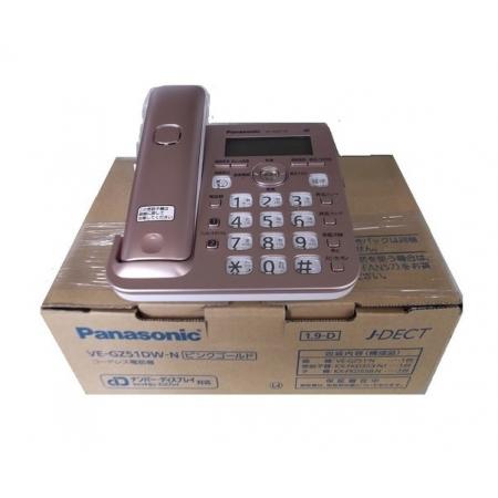 Panasonic (パナソニック) コードレス電話機 未使用品 ve-gz51dw｜トレファクONLINE
