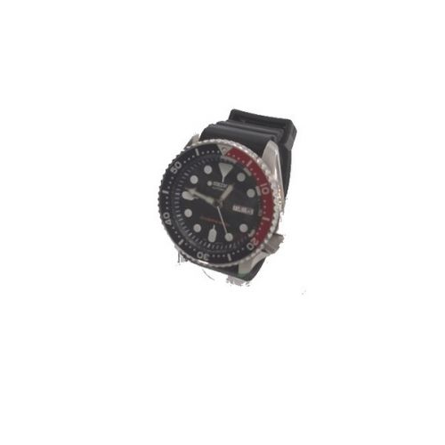SEIKO (セイコー) ダイバーズウォッチ ブルー/レッド ダイバー 7S26-0020 自動巻き ラバー 1N6573