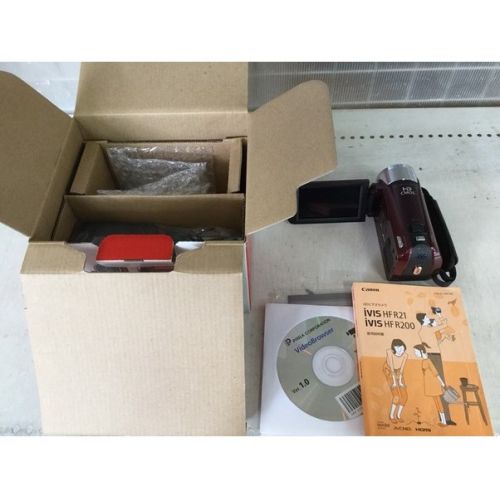 CANON (キャノン) デジタルビデオカメラ SDカード対応 iVIS HF R21 2011年製