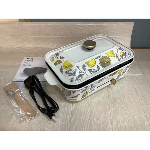 展示品未使用　コンパクトホットプレート 未使用品 B0E021-CITRUSLEAF