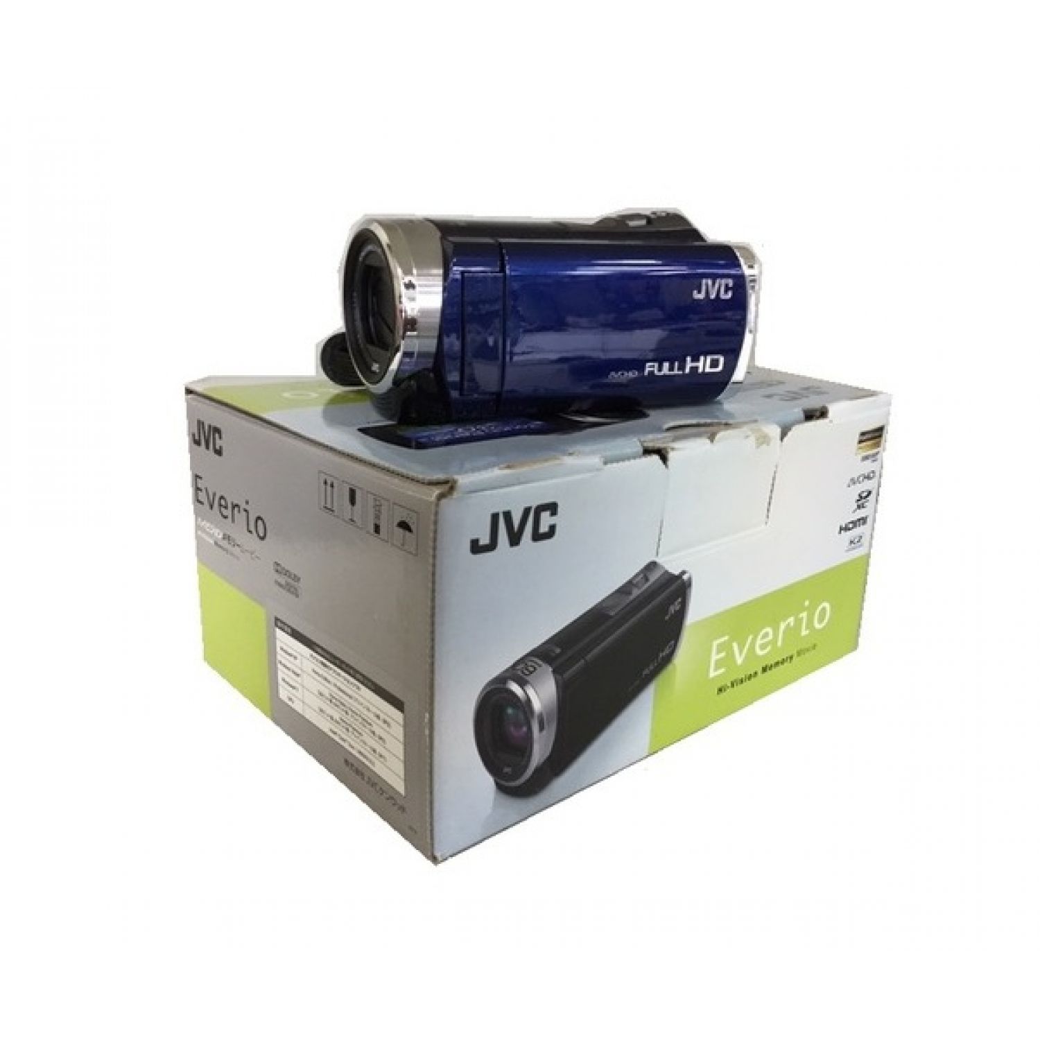 JVC (ジェイブイシー) デジタルビデオカメラ SDXCカード対応 GZ-E325-R