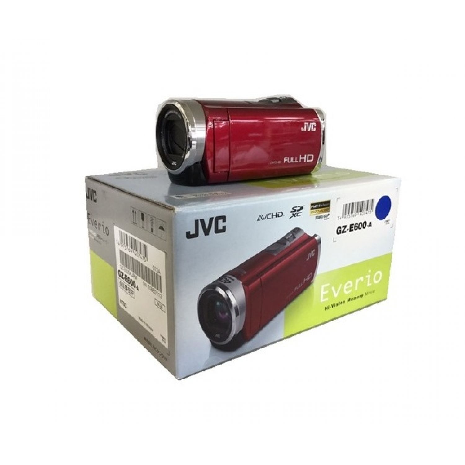 JVC (ジェイブイシー) ハイビジョンビデオカメラ GZ-E600 -｜トレファクONLINE