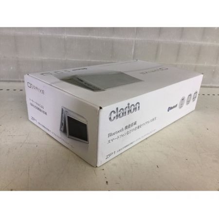 Clarion (クラリオン) 太陽光充電機能搭載ポータブルフルデジタルスピーカー 未使用品 Blue Tooth機能 ZP1