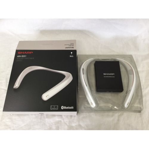 SHARP (シャープ) ウェアラブルネックスピーカー サウンドパートナー Blue Tooth AN-SS1