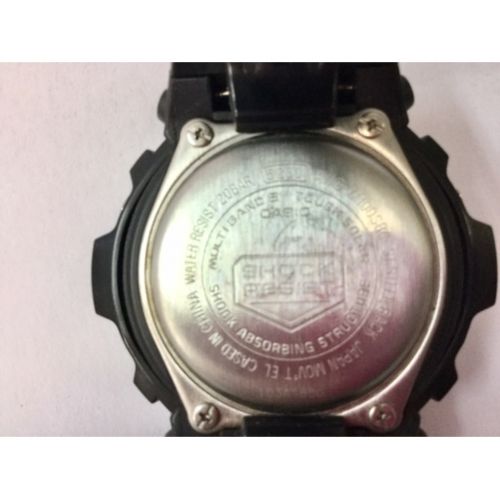 CASIO (カシオ) リストウォッチ ブラック G-SHOCK AWG-M100SBC ソーラー充電 ステンレススチール