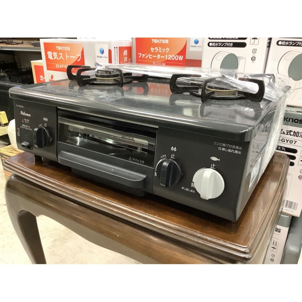 パロマ　ガステーブル　IC-N30B-R　LPガス用『中古五徳使用感あり』2015年式 IC-N30B-R