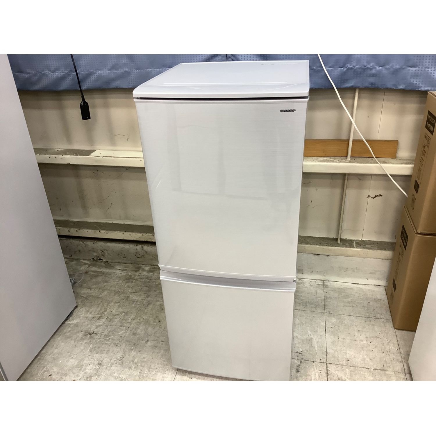 SHARP 冷蔵庫 2018年 SJ-D14D-S - 冷蔵庫