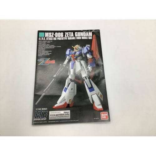 BANDAI (バンダイ) プラモデル ガンダムベース限定 HGUC 1/144 MSZ-006-3 ゼータガンダム３号機 初期検証型