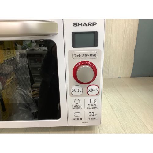 SHARP (シャープ) 電子レンジ RE-TF1-W 2019年製 500W 50Hz／60Hz 