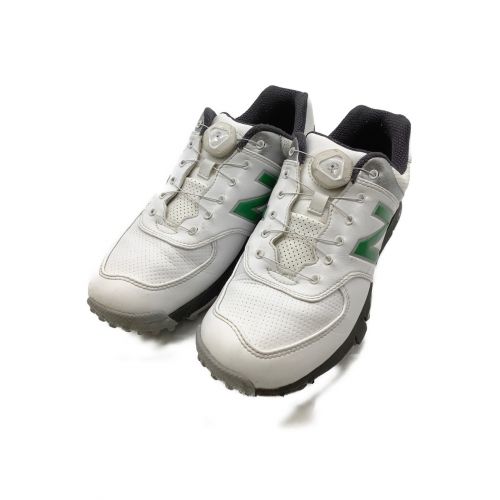 NEW BALANCE (ニューバランス) ゴルフシューズ メンズ SIZE 25cm ホワイト