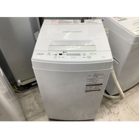 TOSHIBA (トウシバ) 全自動洗濯機 4.5kg AW-45M7 2019年製 50Hz／60Hz