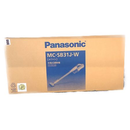 Panasonic (パナソニック) スティッククリーナー サイクロン式 MC-SB31J-W 2020年製 程度S(未使用品) 純正バッテリー 未使用品