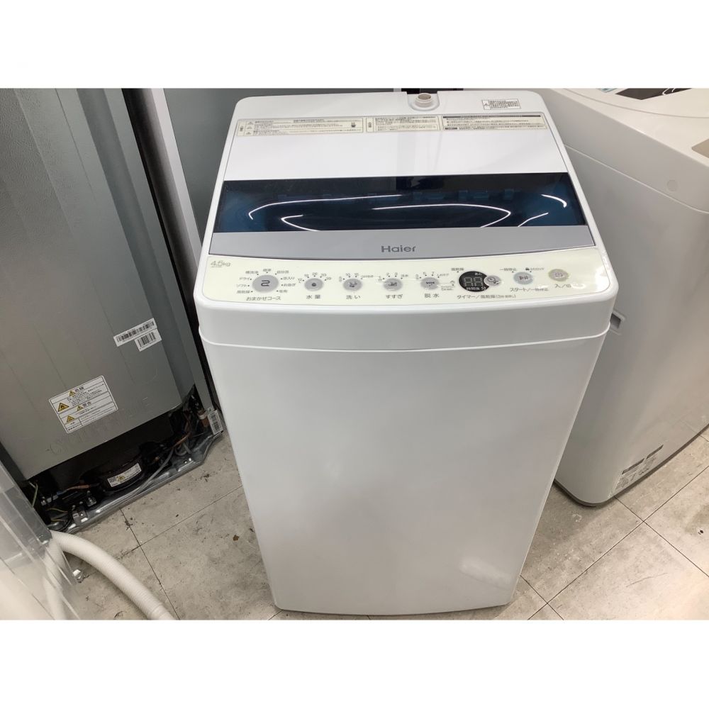 洗濯機 4 5kg 2019年製 Haier JW-C45D 一人暮らし Yahoo!フリマ（旧）-