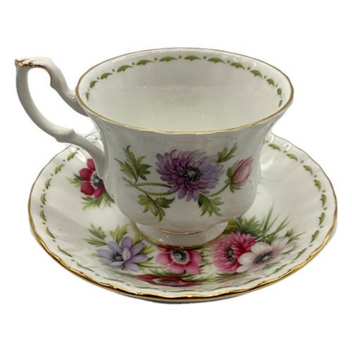 ROYAL ALBERT (ロイヤルアルバート) カップ&ソーサー フラワーオブザマンス March
