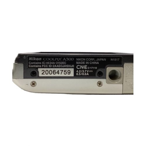 Nikon (ニコン) コンパクトデジタルカメラ A300 2048万画素 専用電池 20064759