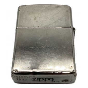 ZIPPO キズ、ヘコミ、ヒンジ緩み有り 1996年製 スターリングシルバー